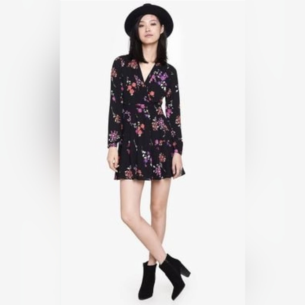 Express Floral Dress Sz 0